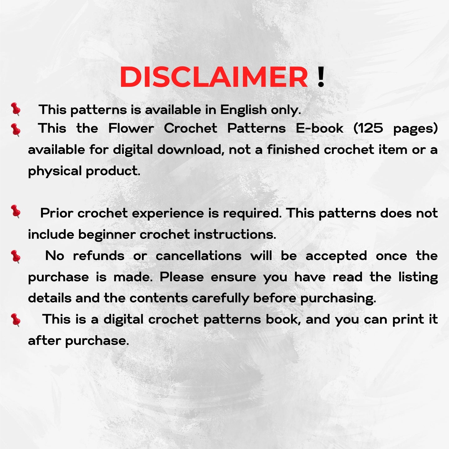 Flower crochet patterns E-book