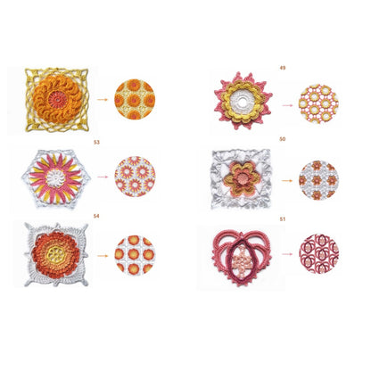 Flower crochet patterns E-book