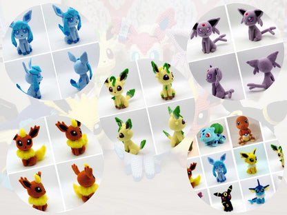 24 in 1 Pokemon Crochet Pattern PDF Bundle