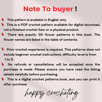 Flower Crochet patterns book VOL.2