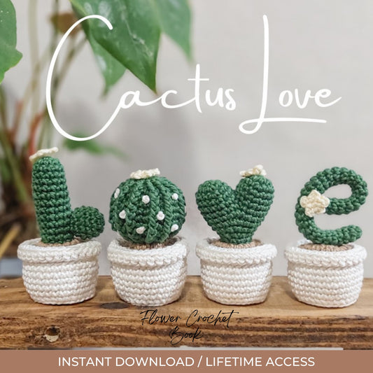 Cactus Love Crochet Pattern