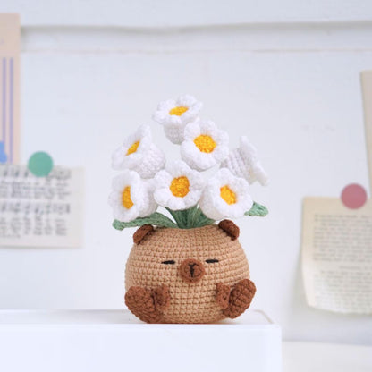 Critter Pots Crochet Patterns Bundle