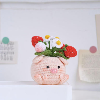 Critter Pots Crochet Patterns Bundle